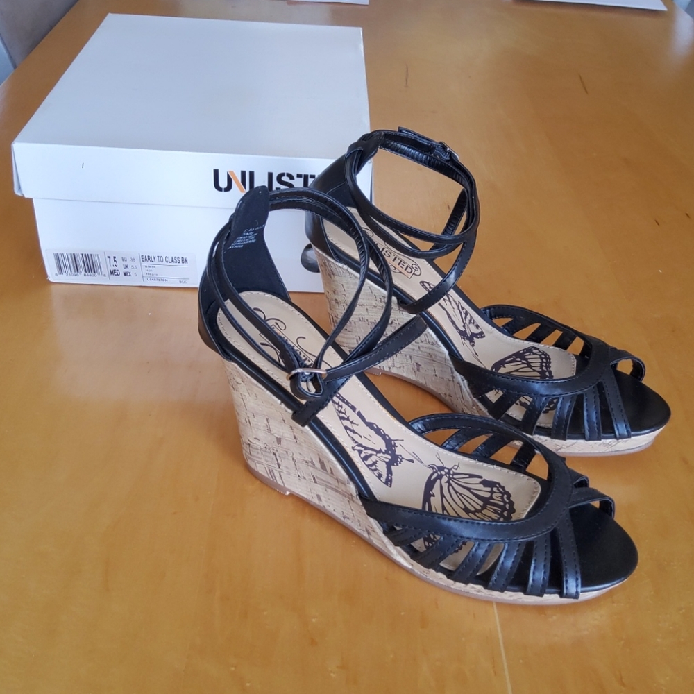 Unlisted by Kenneth Cole wedge sandals